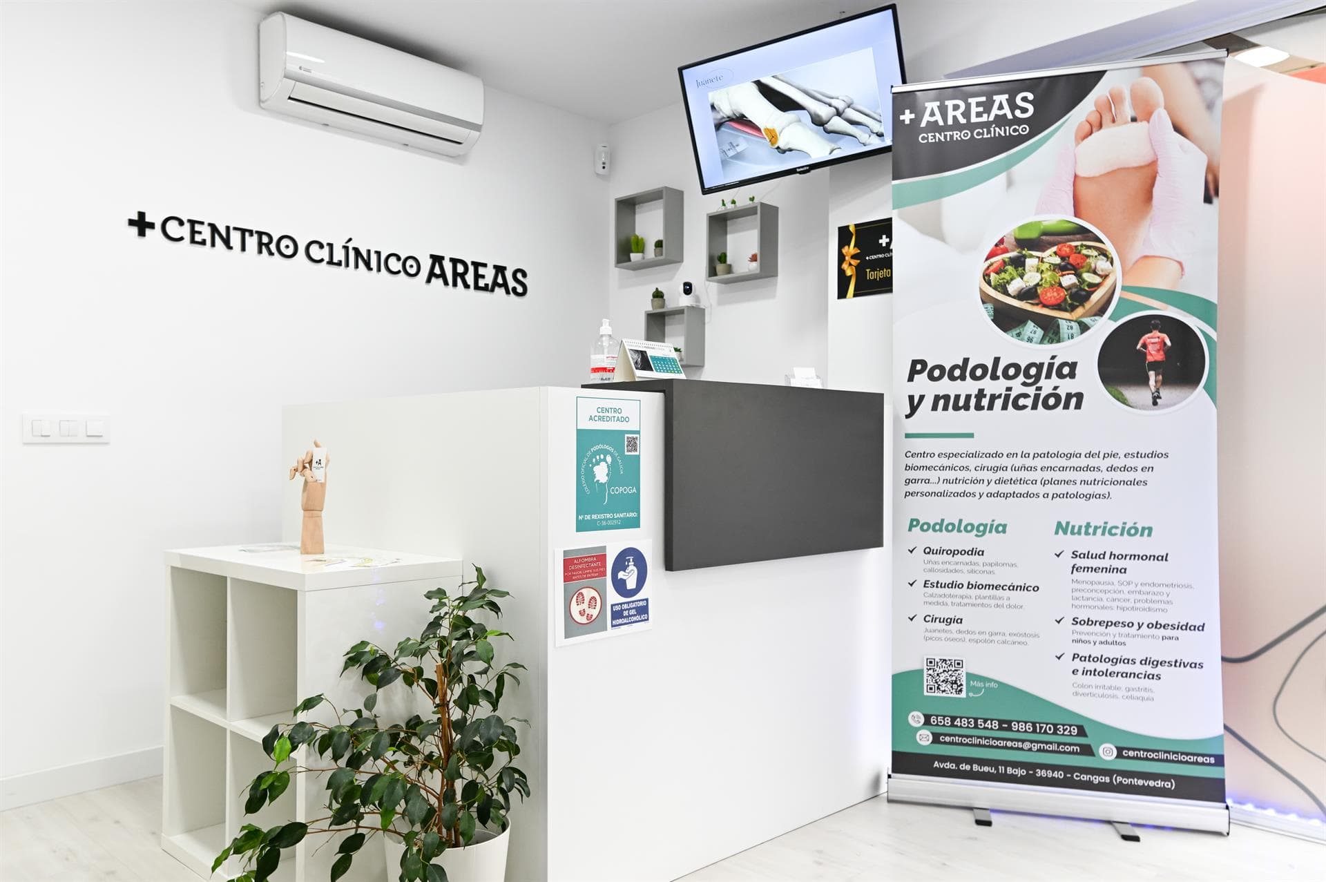 Especialistas en nutrición en Cangas - Centro Clínico Areas